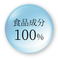 食品成分100%